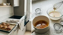 Remplacez le frosting trop sucré par un glaçage au beurre noisette sur vos cinnamon rolls